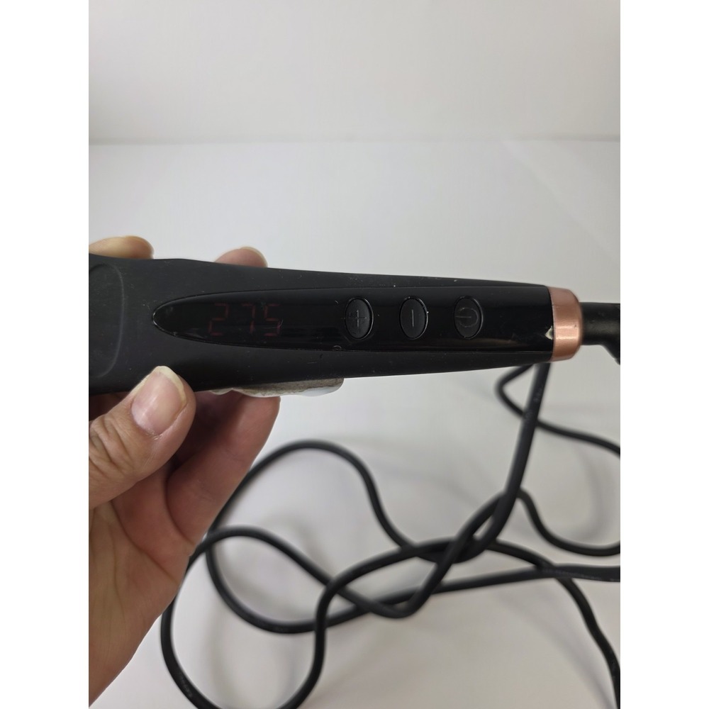 Amika Polished Perfection Hair Straightening Thermal Brush | Black - Picture 4 of 5